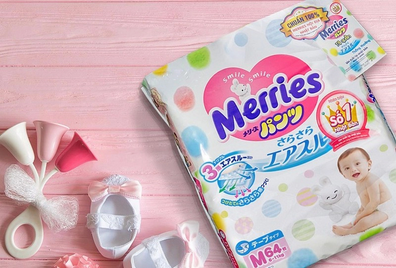 Review bỉm Merries có tốt không? Tã bỉm Merries có mấy loại?