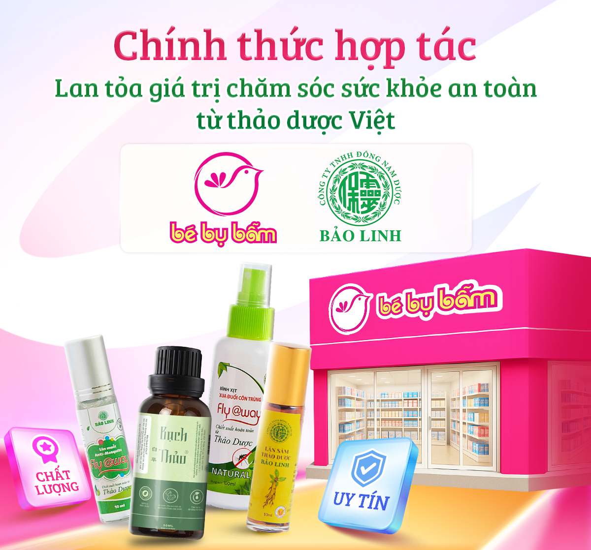 CHÍNH THỨC HỢP TÁC CÙNG ĐÔNG NAM DƯỢC BẢO LINH: KẾT NỐI TỪ TÂM, LAN TỎA YÊU THƯƠNG LÀNH