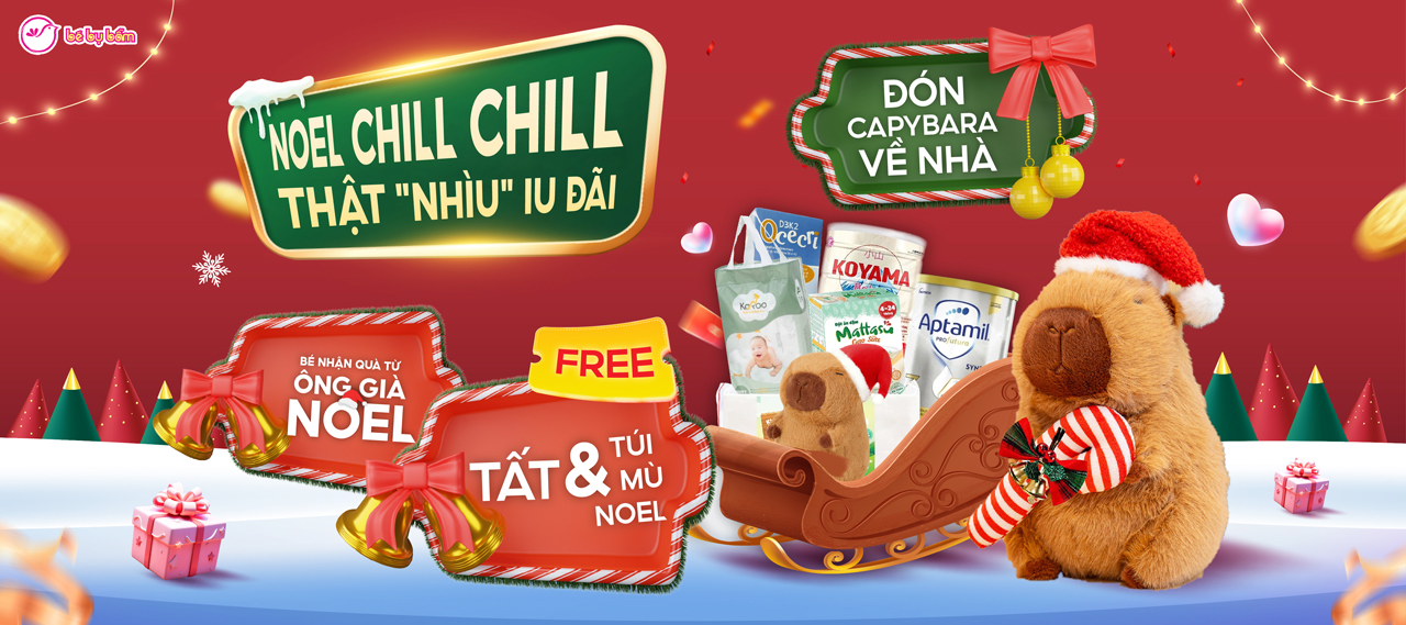 NOEL CỰC CHILL, THẬT NHÌU “IU” ĐÃI TỪ NHÀ BÉ BỤ BẪM