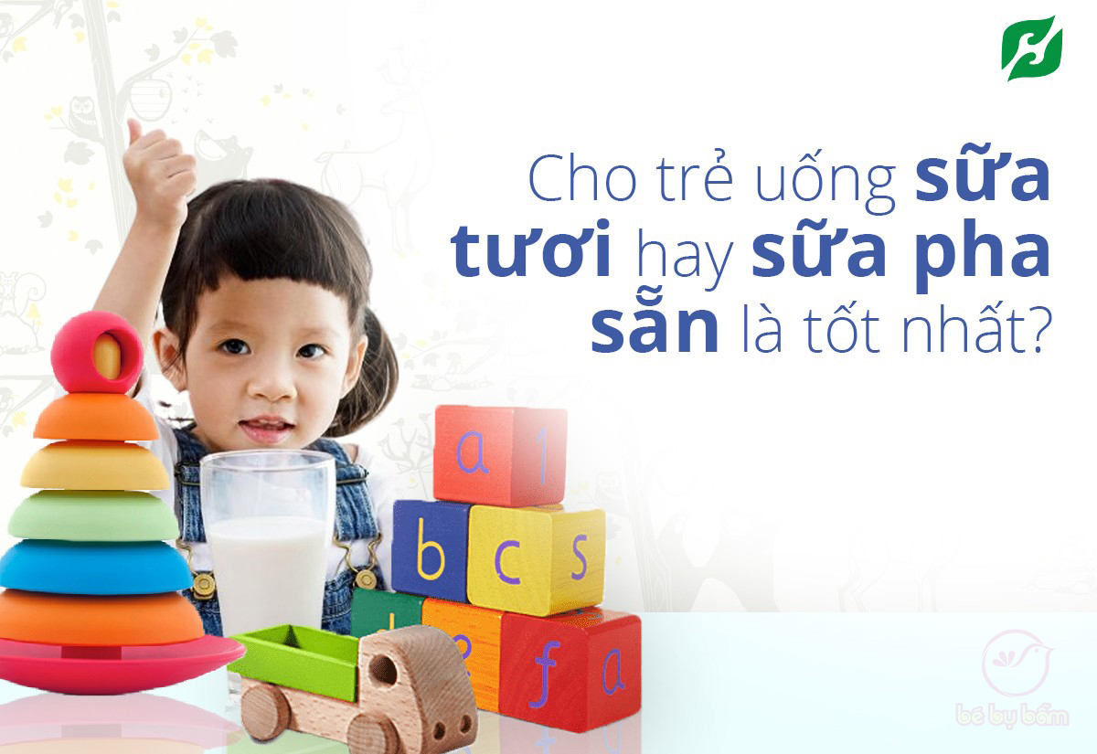 Sữa bột pha sẵn là gì? So sánh sữa pha sẵn và sữa tươi