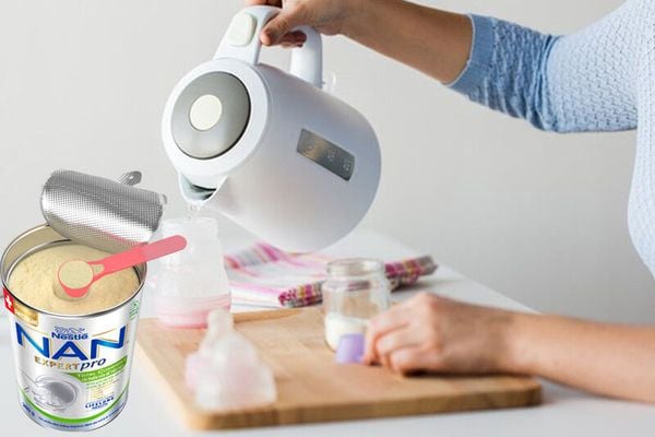 Cách pha Sữa Nan Expertpro
