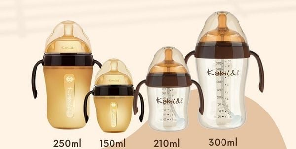 Bình sữa Kamidi có đa dạng dung tích