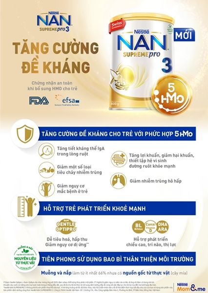 Sữa Nan dành cho trẻ 1 tuổi