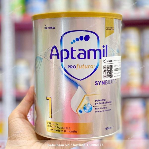Sữa Aptamil Profutura Úc số 1 (0-6 tháng tuổi) mã vạch: 9418783008853