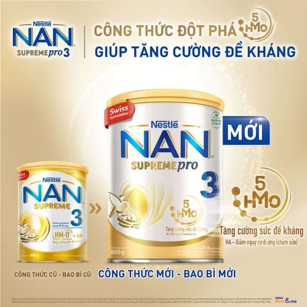 so sánh sữa nan supreme và nan supreme pro