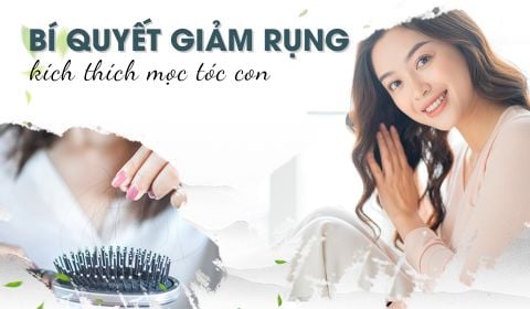 Mách bạn bí quyết giảm rụng và kích thích mọc tóc con tuổi dậy thì