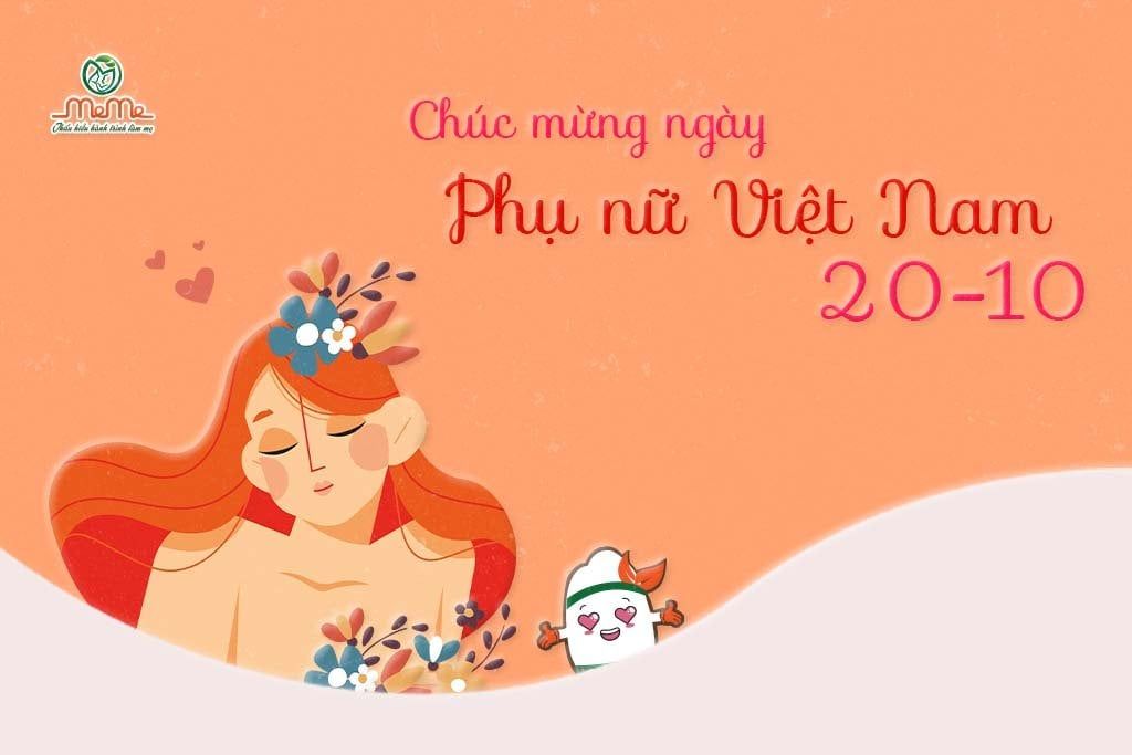 Chúc mừng ngày phụ nữ Việt Nam - Mễ Mễ Việt Nam