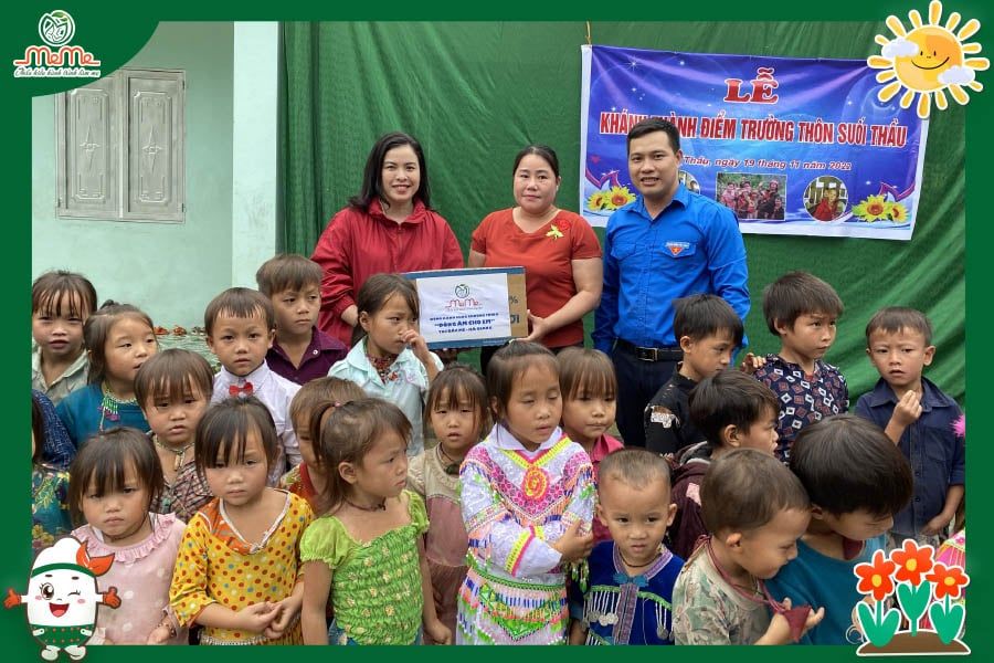 Tã Bỉm Mễ Mễ Việt Nam đồng hành cùng chương trình thiện nguyện Đông ấm cho em