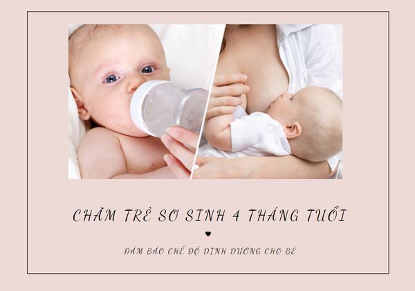 Đảm bảo chế độ dinh dưỡng cho trẻ