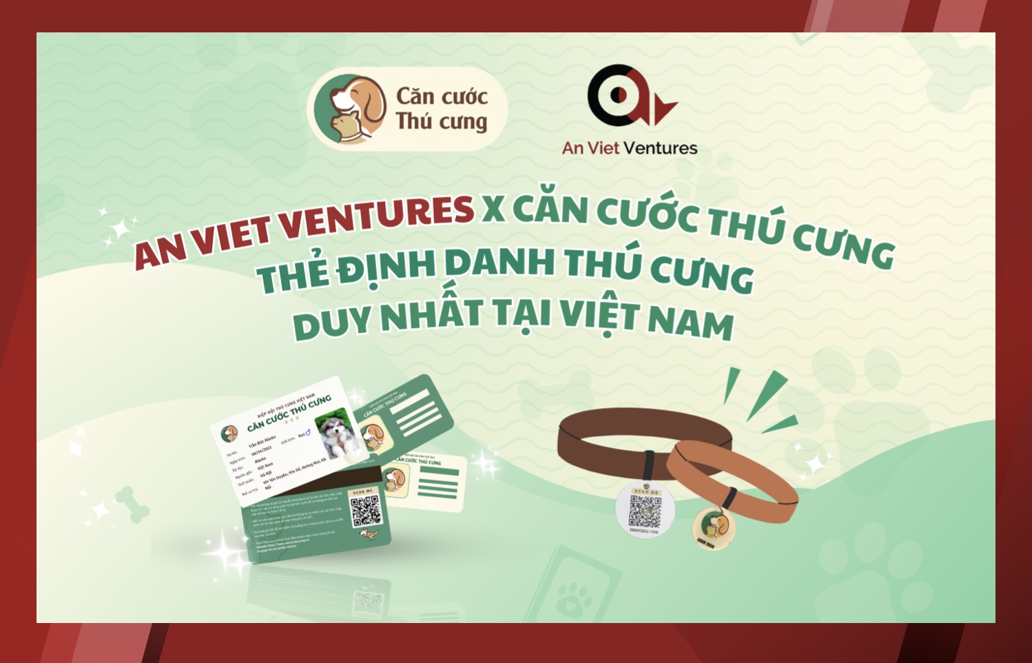 CĂN CƯỚC THÚ CƯNG - THẺ ĐỊNH DANH THÚ CƯNG DUY NHẤT TẠI VIỆT NAM