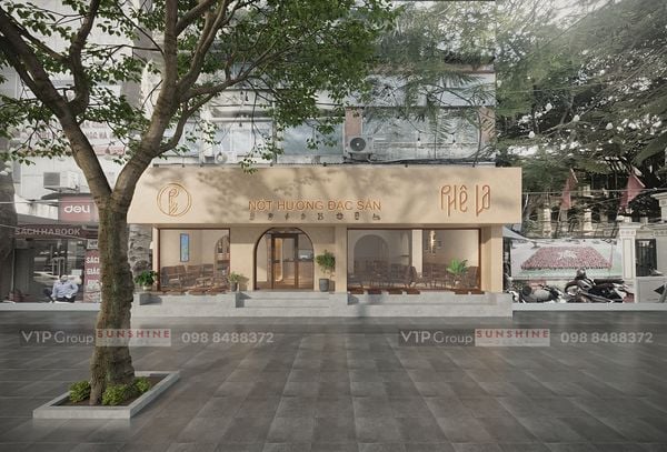Thiết kế Phê La Coffee phong cách Vintage ấn tượng và hiện đại