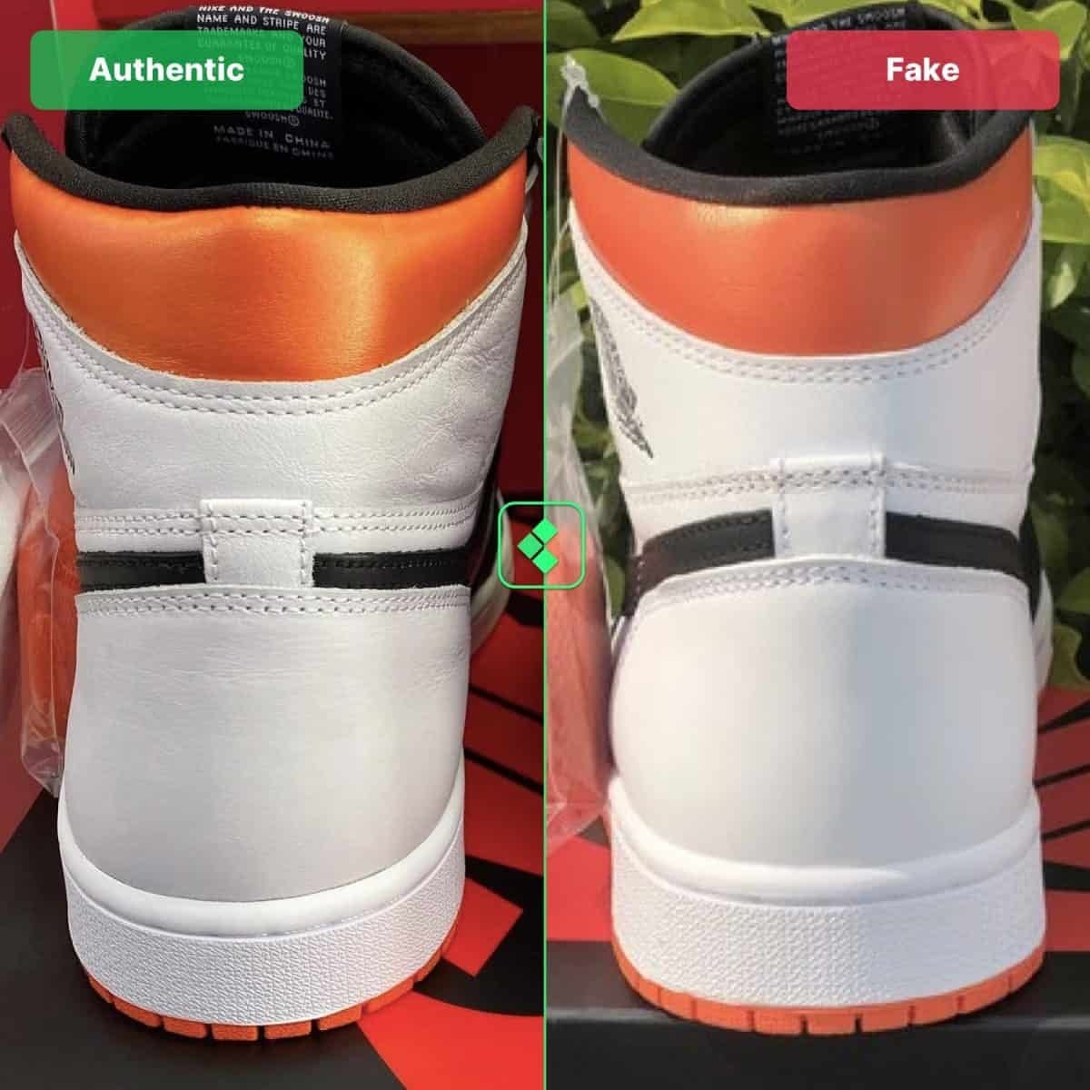 Hinh anh 3: Tat tan tat nhung gi ban can biet de phan biet Air Jordan 1 Electro Orange real va fake