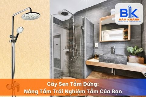 Cây Sen Tắm Đứng: Nâng Tầm Trải Nghiệm Tắm Của Bạn