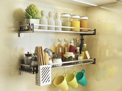 Sự tiện lợi của kệ để gia vị cho căn bếp