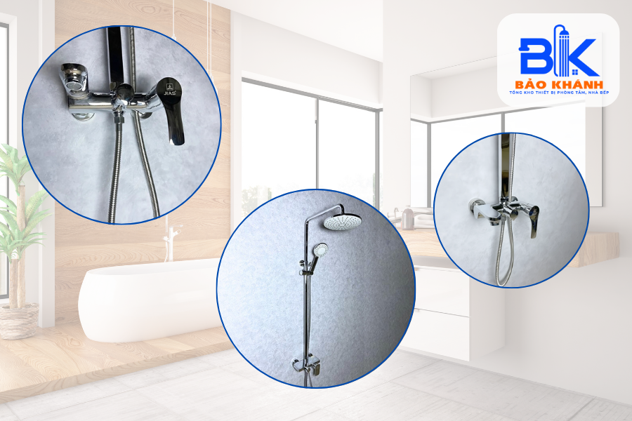 Bộ Sen Cây Tắm Đứng Nóng Lạnh – Tạo Nên Sự Khác Biệt Trong Từng Giọt Nước
