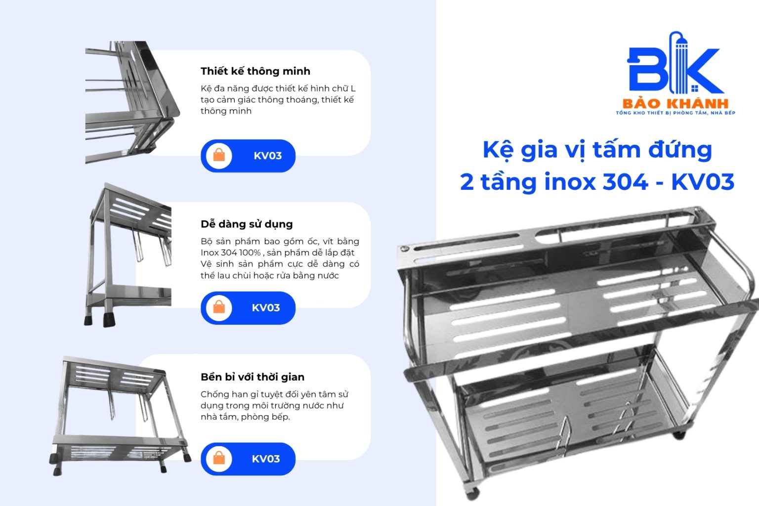 Bí Quyết Sắp Xếp Nhà Bếp Gọn Gàng Với Kệ Gia Vị Thông Minh