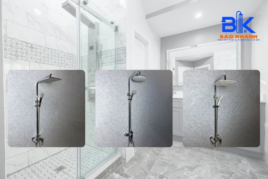 Bộ Sen Tắm Đứng Cao Cấp – Nâng Tầm Trải Nghiệm Tắm Mỗi Ngày
