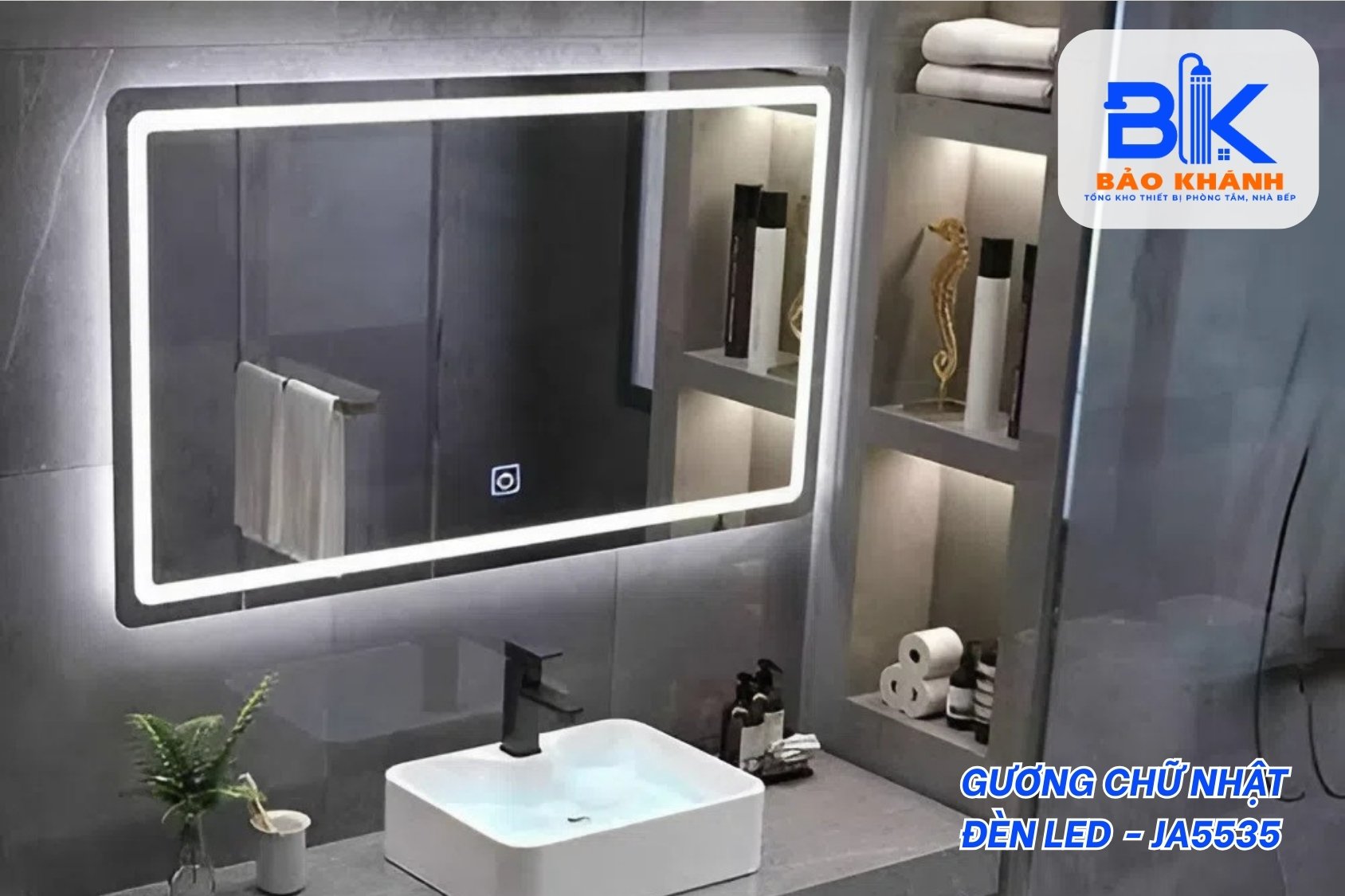Gương LED Chữ Nhật Có Gì Khác So Với Gương Truyền Thống?
