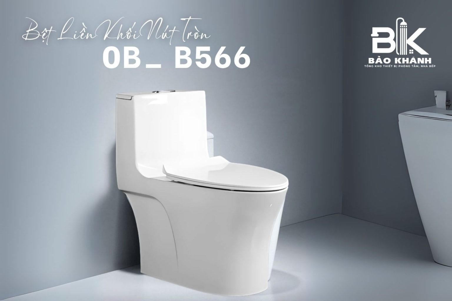 Bệt Liền Khối Nút Tròn – Thiết Kế Hiện Đại, Tiện Lợi Cho Mọi Gia Đình