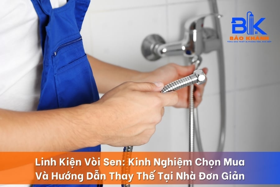 Linh Kiện Vòi Sen: Kinh Nghiệm Chọn Mua Và Hướng Dẫn Thay Thế Tại Nhà Đơn Giản