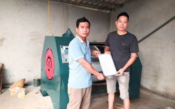 Máy giặt công nghiệp lắp đặt tại Hữu Lũng, Lạng Sơn