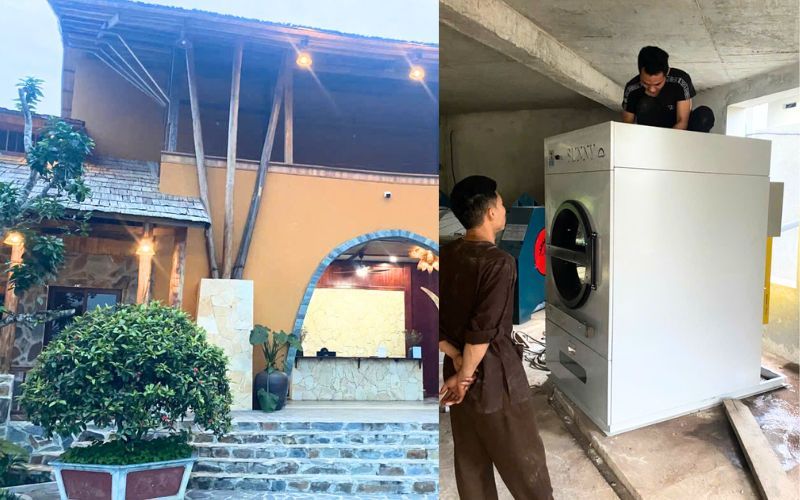 Máy sấy CN 50kg giao đến Sóc Sơn, TP Hà Nội