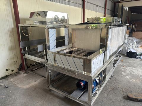 Máy rửa bát băng truyền rửa tráng sấy giao đến Ứng Hoà, Hà Nội