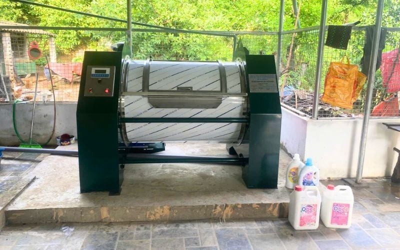 Máy giặt CN 50kg 1 pha giao đến Văn Quan, Lạng Sơn