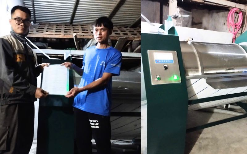 Máy giặt CN 50kg giao đi Diễn Châu, Nghệ An