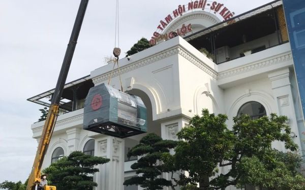Máy giặt công nghiệp chân mềm 50kg tại Nghi Lộc, Nghệ An