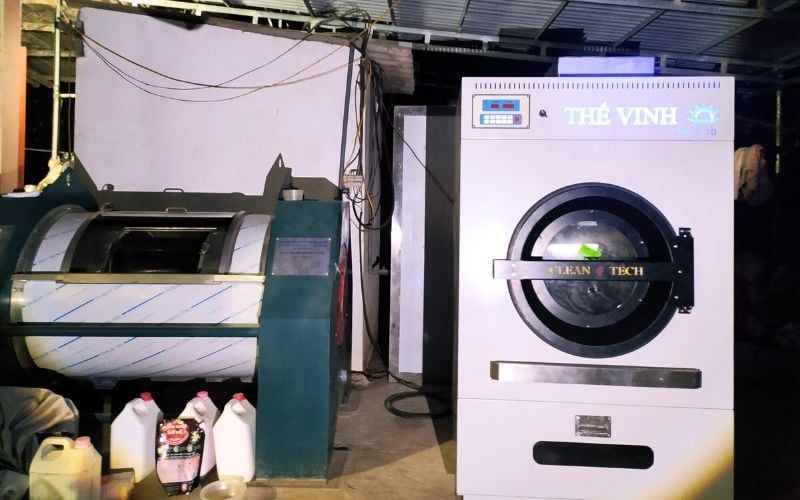 Máy sấy CN 50kg 1 pha- ga đi Minh Quang, Ba Vì, TP Hà Nội