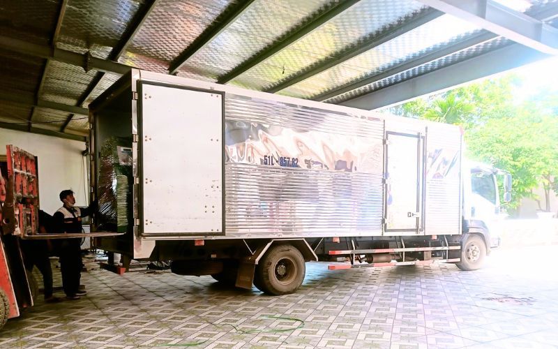 Máy giặt CN 50kg giao đến Chiềng Lề, Sơn La