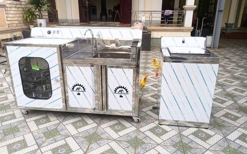 Máy giặt giầy, giặt mũ bảo hiểm giao đến Pom Hán, Lào Cai