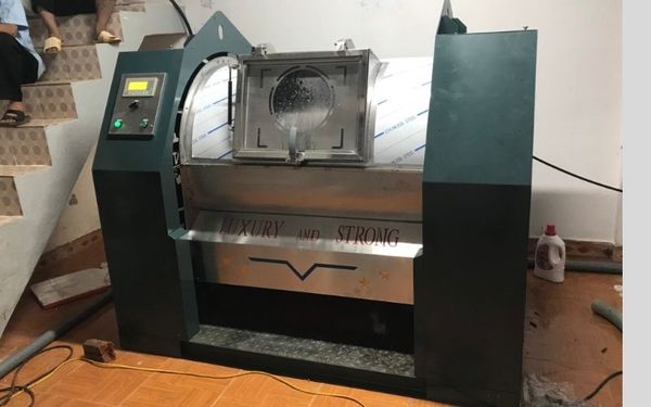 Máy giặt công nghiệp chân mềm 50kg tại Mộc Châu, Sơn La