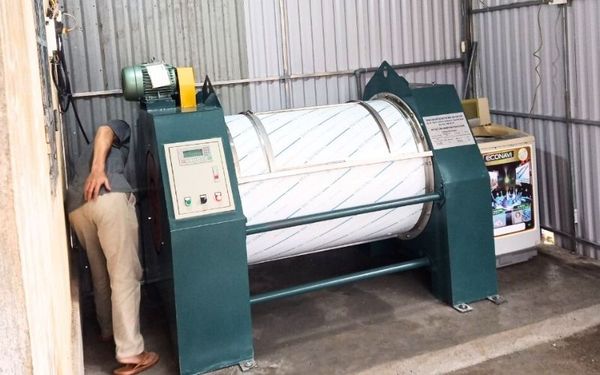Máy giặt công nghiệp 50kg tại Hưng Hà, Thái Bình