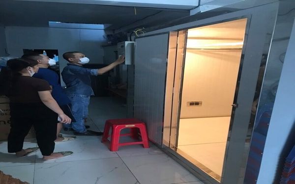 Phòng sấy công nghiệp giao tại Cửa Bắc, TP Nam Định