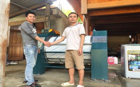 Máy giặt CN 50kg đến Con Cuông, Nghệ An