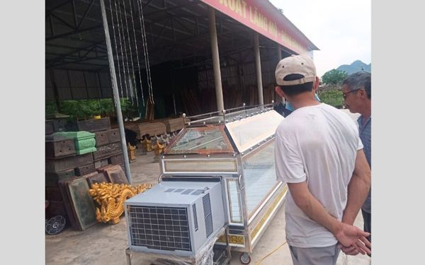Máy lạnh tang lễ giao đến Yên Định, Thanh Hóa
