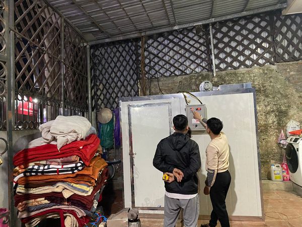 Máy giặt CN 50kg, phòng sấy CN giao tại Chương Mỹ, TP Hà Nội