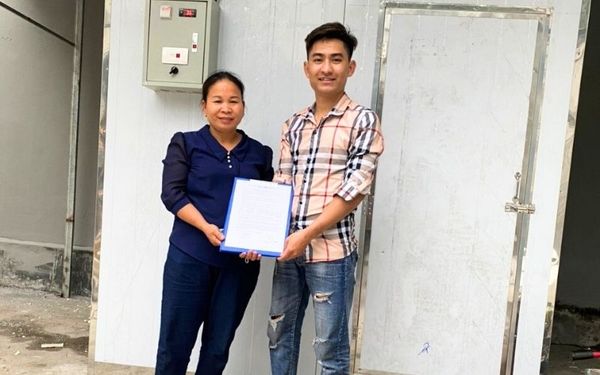 Phòng sấy công nghiệp giao tại Yên Lạc, Vĩnh Phúc