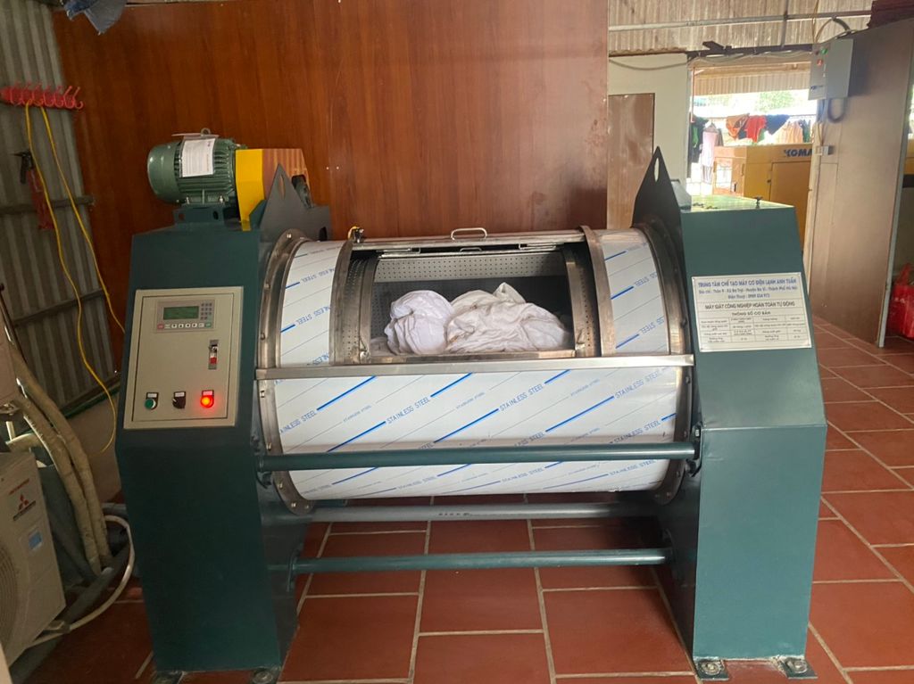 Máy giặt công nghiệp lắp đặt tại Sa Pa- Lào Cai