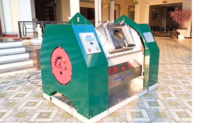 Máy giặt CN 50kg chân mềm đi Thuận An, Bình Dương