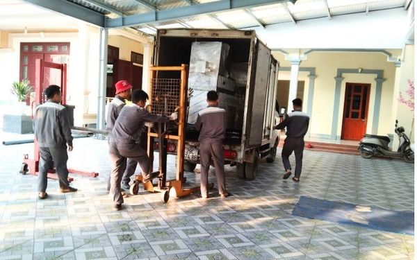 Máy in chân tầng ong tự động giao cho Anh Dương, Ba Vì, TP Hà Nội