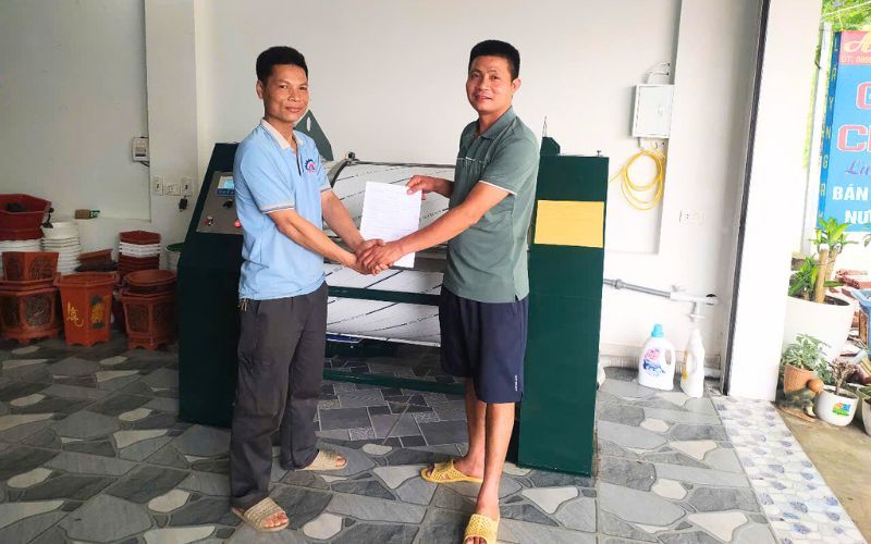 Máy giặt CN 50kg 1 pha giao đến Khả Cửu, Thanh Sơn, Phú Thọ