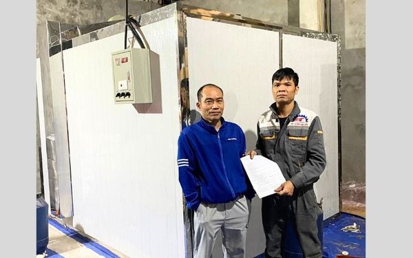 Phòng sấy công nghiệp 10 chăn giao tại Ba Vì, TP Hà Nội