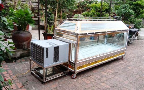 Máy lạnh tang lễ giao tại Tiền Hải, Thái Bình