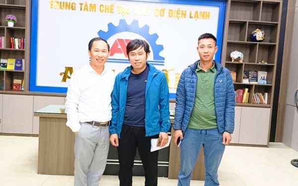 Máy giặt công nghiệp 50kg giao đến Sông Công, Thái Nguyên
