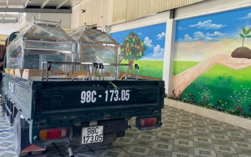 Máy lạnh tang lễ được bàn giao tại TP Tuyên Quang