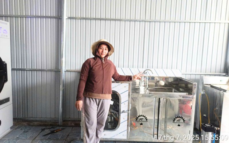 Máy giặt giầy, giặt mũ bảo hiểm giao đến Tân Lạc, Hoà Bình