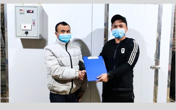 Phòng sấy công nghiệp giao tại Hậu Lộc, Thanh Hóa